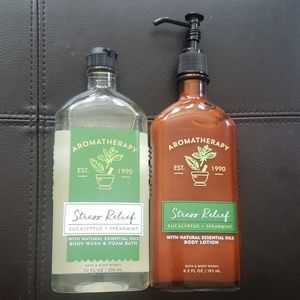 BATH AND BODY WORKS STRESS RELIEF DUO